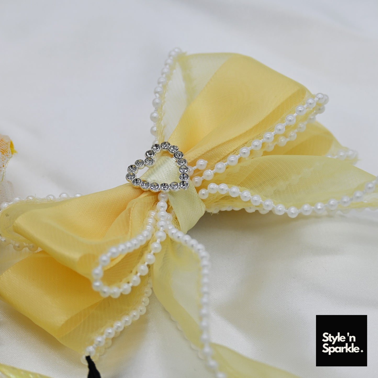 Yellow Tulle Kids Gift Bag