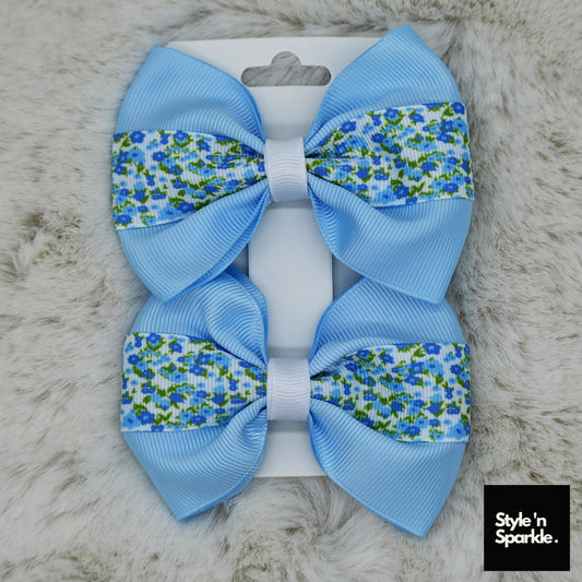 Blue Bell Kids Bow Clip Pair